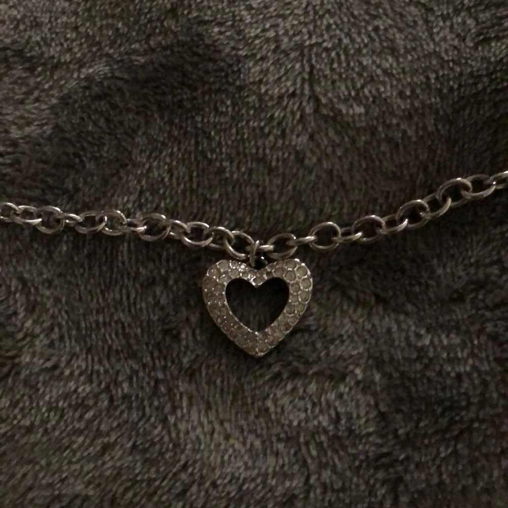 Swarovski heart bracelet